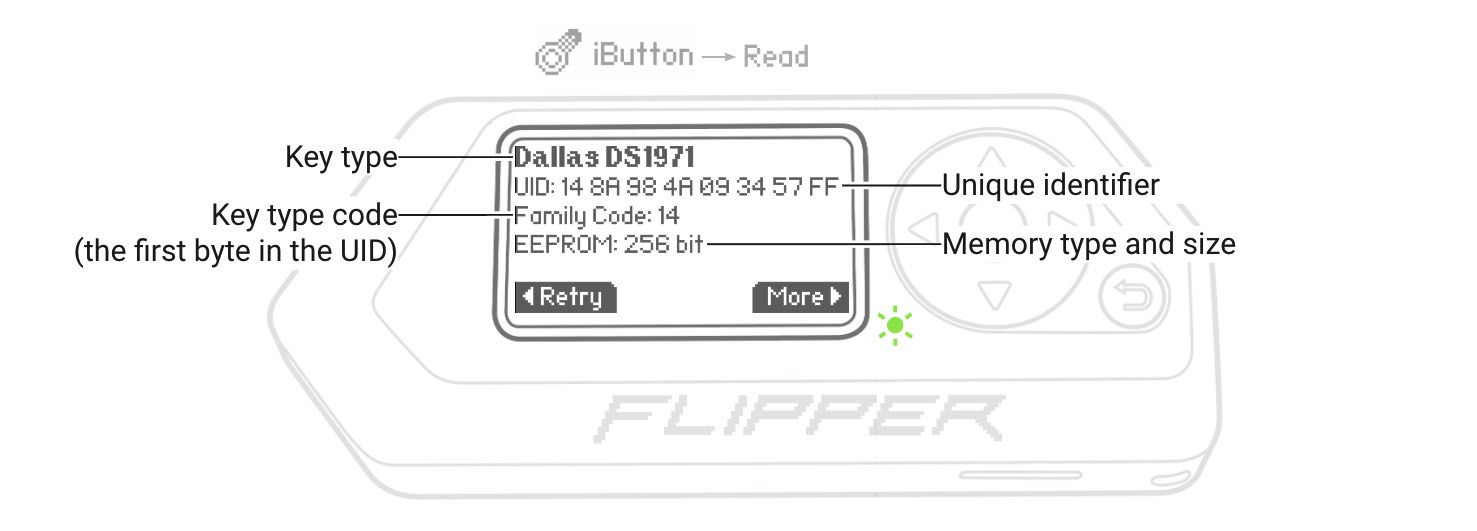 Reading iButton keys Flipper Zero Documentation