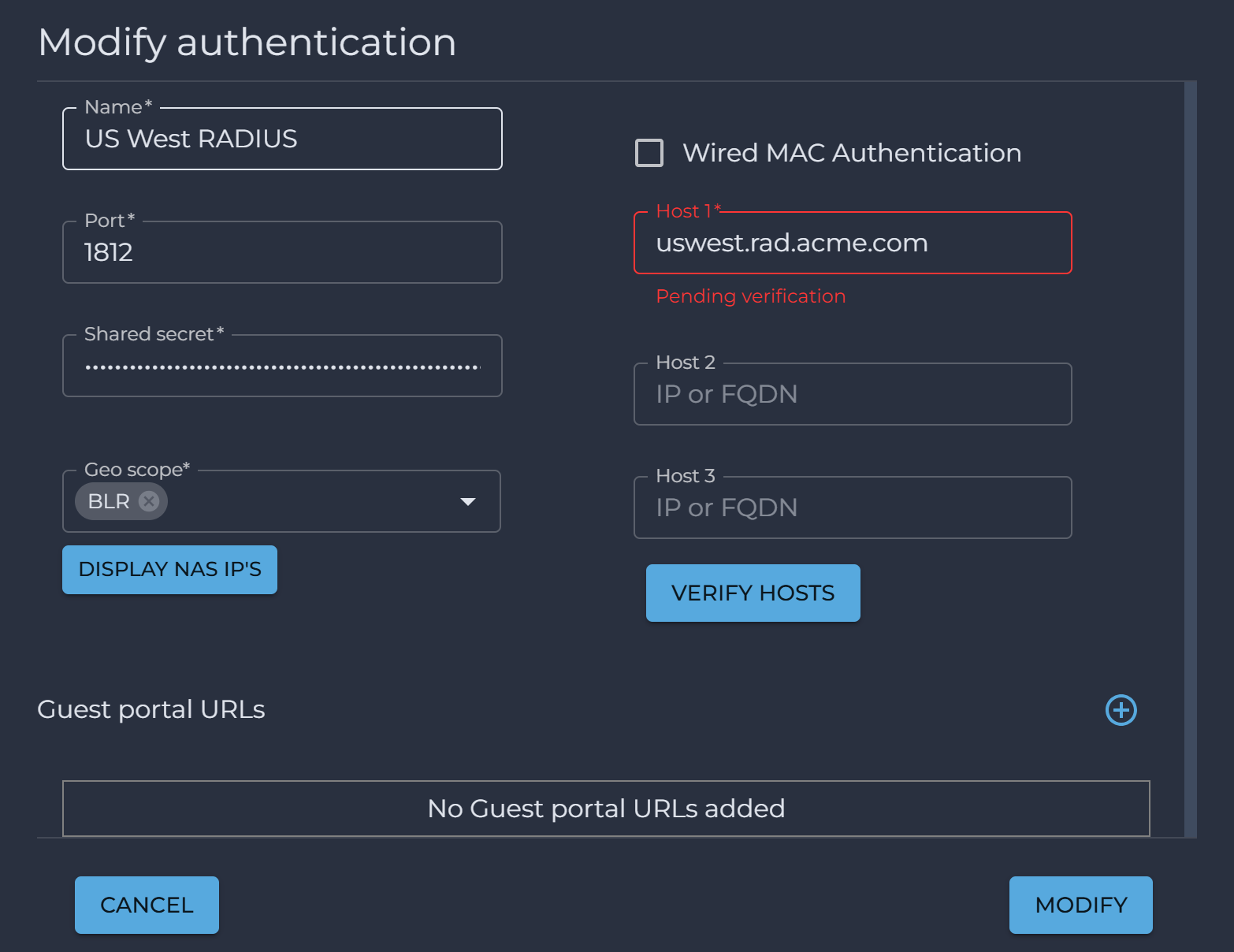 802.1x - Wired & Wireless - Nile