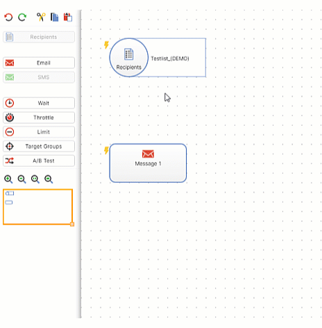 Image: Connecting nodes Image: Connecting nodes