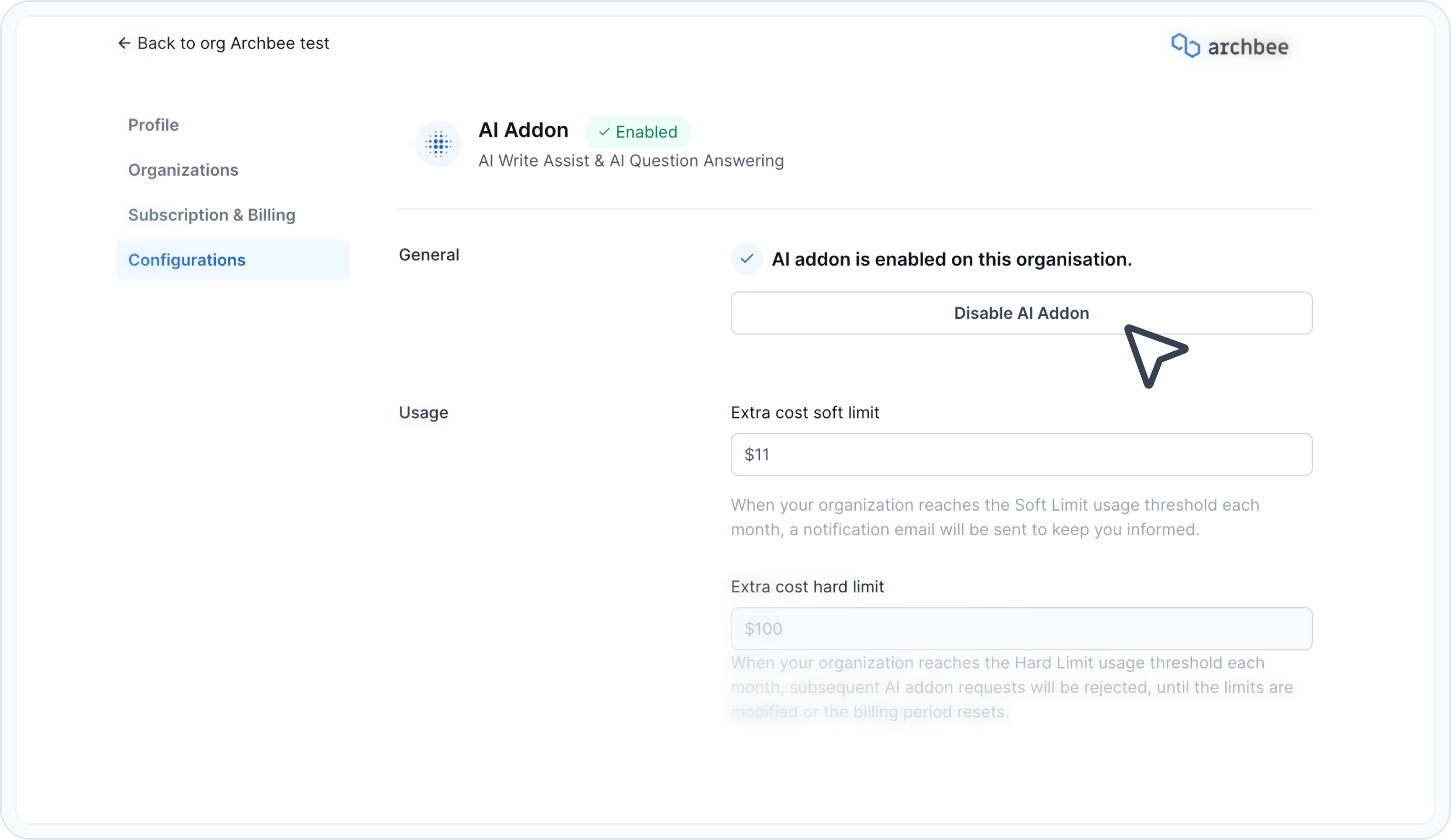 AI Addon - Archbee Documentation and Help Center