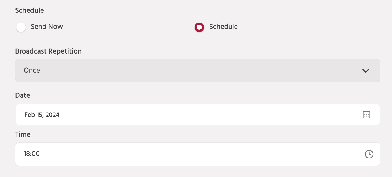 Creating a Broadcast - Engati Product Docs
