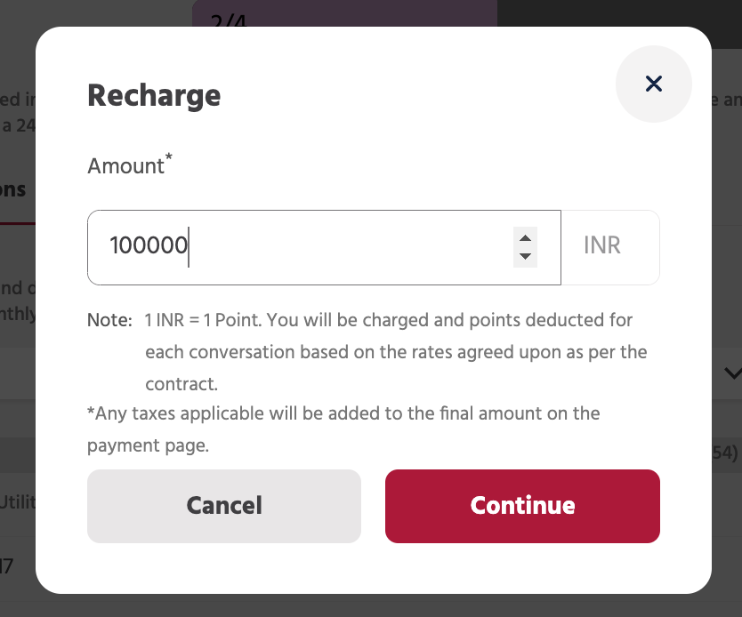 Usage Details - Engati Product Docs