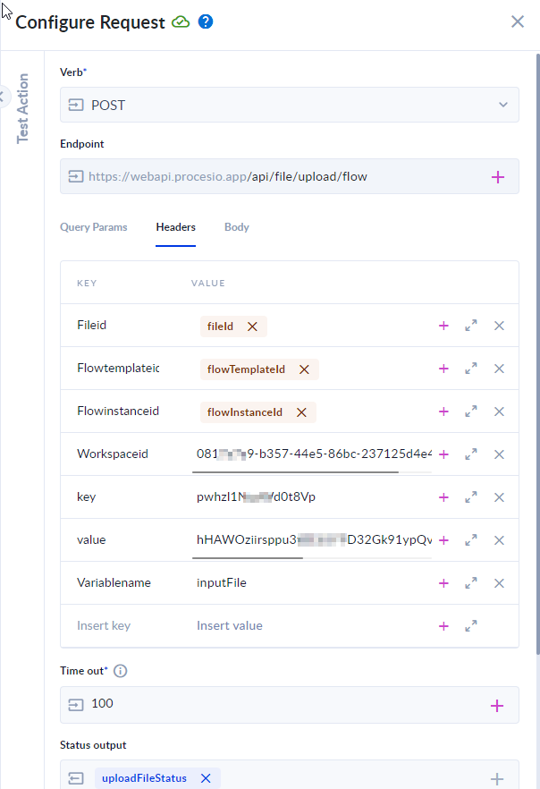 Run a process with files via Call API - Integrations & Demos