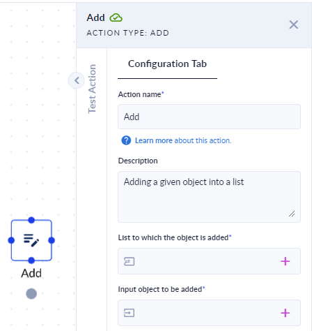 Add - Platform Actions