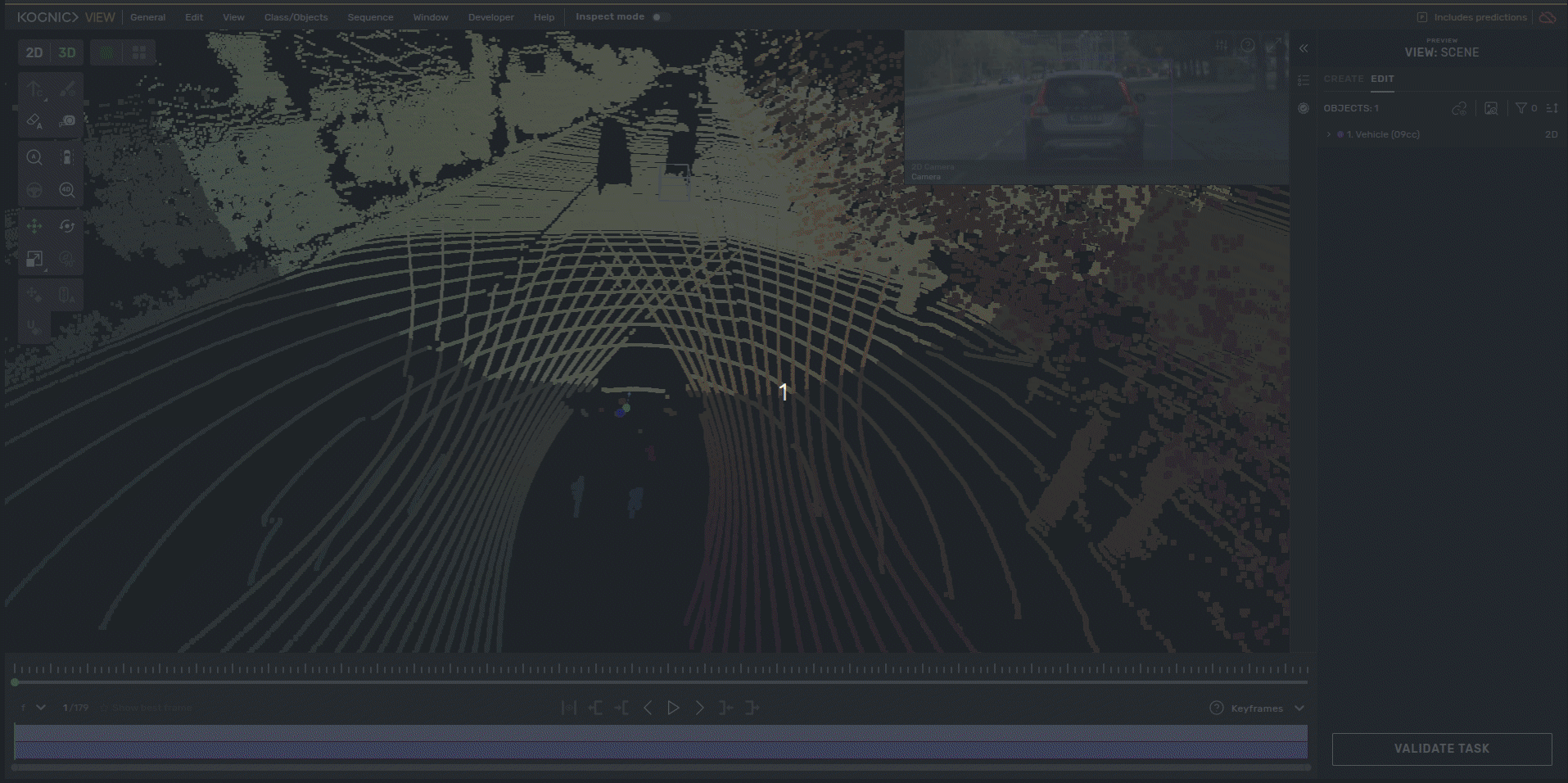 The radial menu